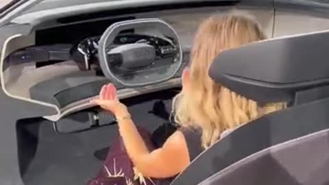 268_ Well This adjustable steering wheel is crazy isn’t it shorts jessicarmaniac audi grandsphere