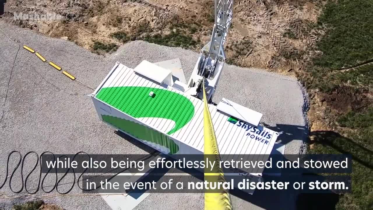 SkySails Power Kites Can Convert Wind Into Electricity