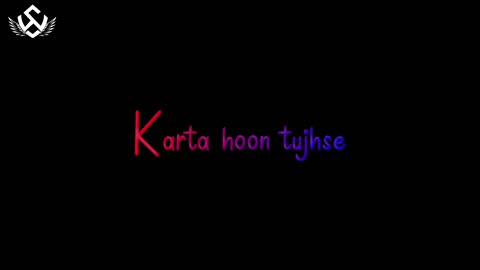 Bana Sharabi | Black Screen Status Video |