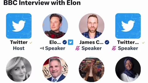 Elon BBC interview Twitter Spaces clip