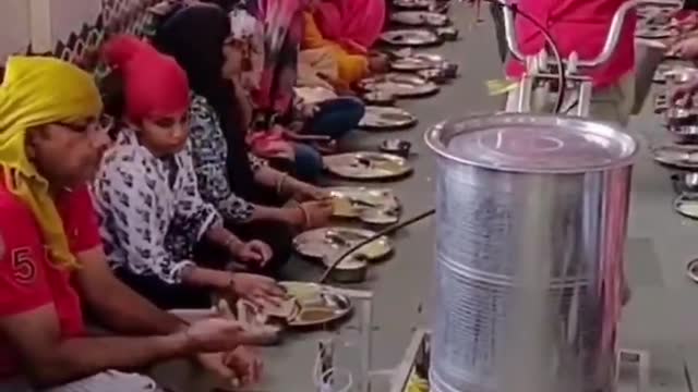 Shocking dining scene