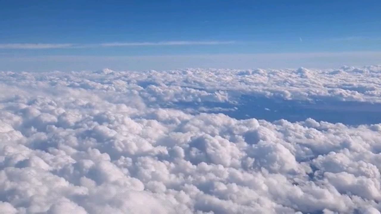 Clouds on sky view