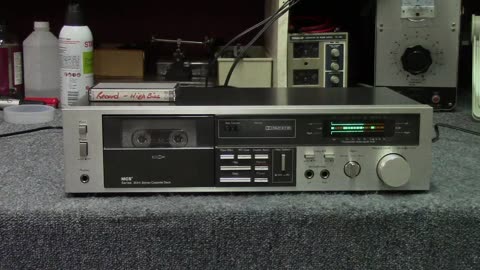 MCS 3544 Cassette Deck - repair & testing