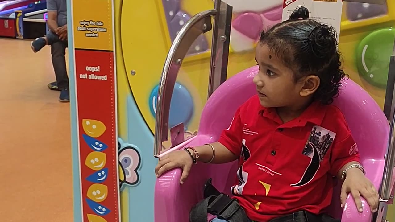 Shanvi enjoying her ride