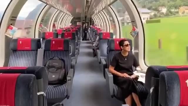 A train in Switzerland