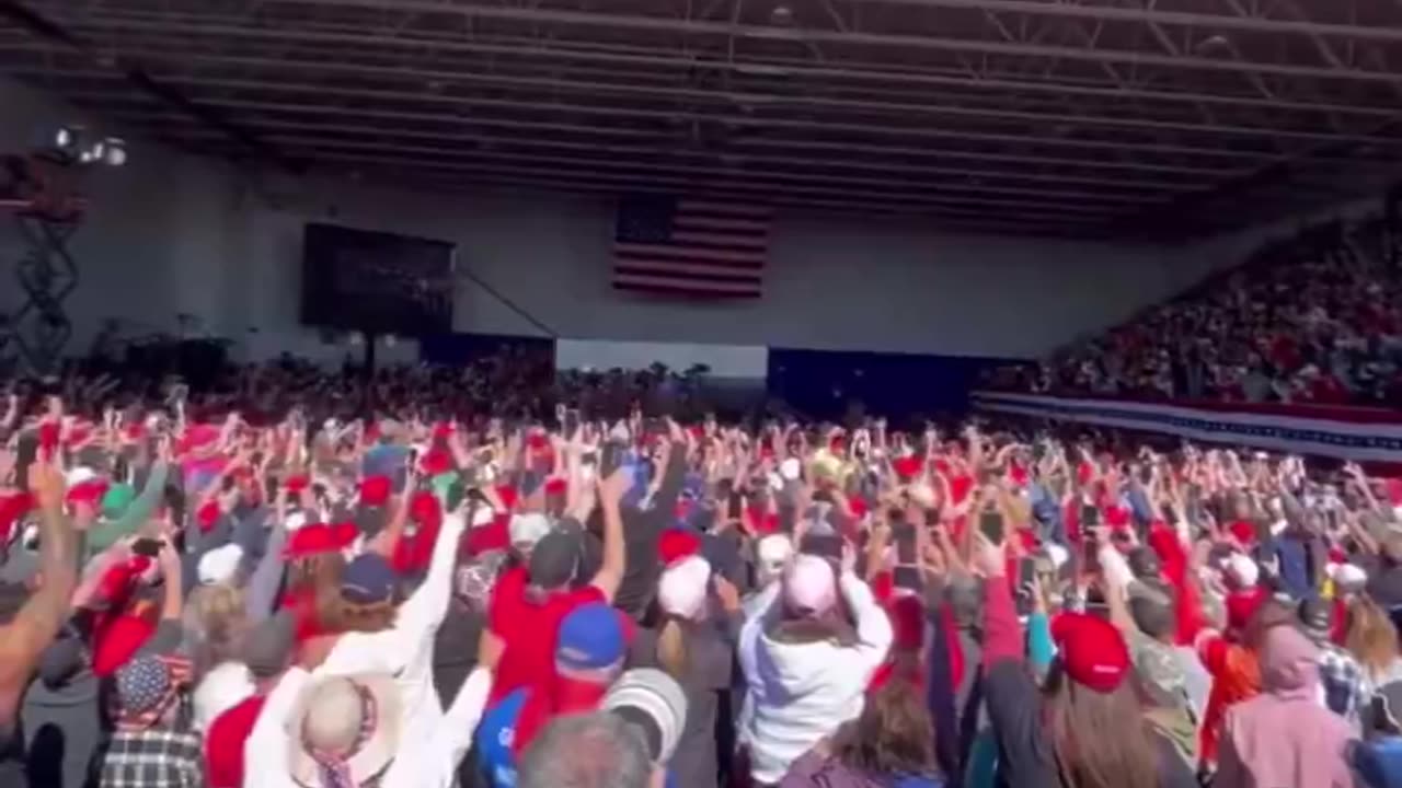 WOW! Wisconsin saw Trump's crowd yesterday in Butler and said, "Our turn."