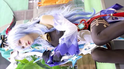 지스타 2022 호요버스 코스이즈 요미냥 4K 직캠 원신 감우 코스프레 G-STAR Genshin Impact Ganyu cosplay cosis Yomi Fancam