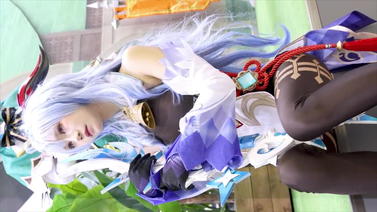 지스타 2022 호요버스 코스이즈 요미냥 4K 직캠 원신 감우 코스프레 G-STAR Genshin Impact Ganyu cosplay cosis Yomi Fancam