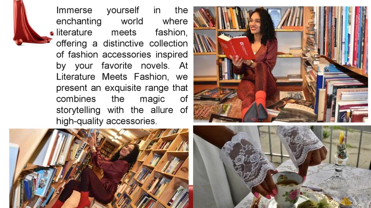 Discover Unique Fashion Accessories Based on Novels with Literature Meets Fashion