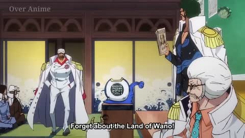 Sengoku shocks akainu about luffy and roger (English Sub)