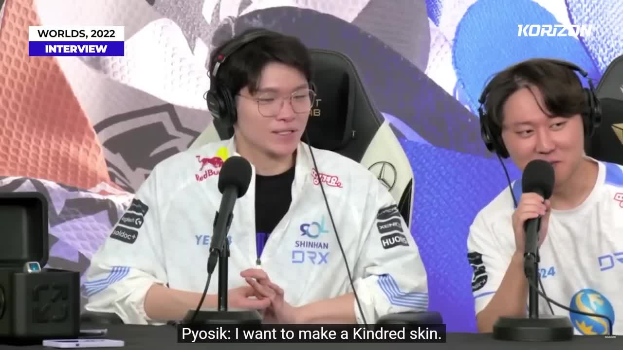 DRX Players reveal their World Champions Player Skins
