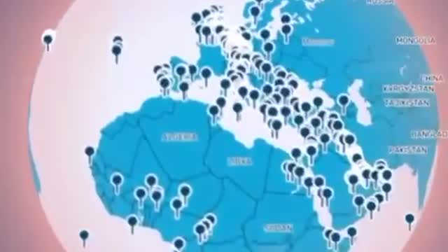 DISTURBING: A Map shows 867 US military bases, located all around the world!!!
