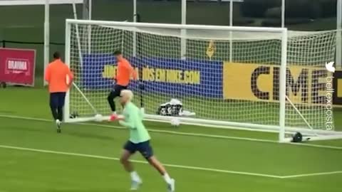 Just Another Day At The Office For The Brazil Squad