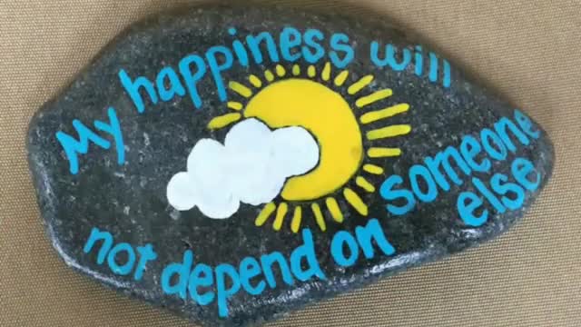 Rock painting inspirational ideas for beginners DIY Stone Art Ideas @diycraftvideos1052