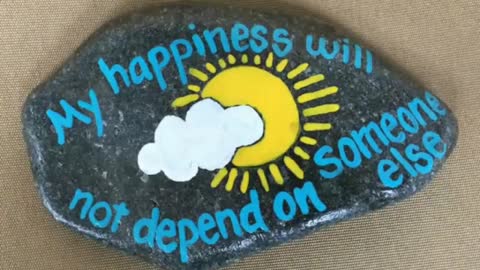 Rock painting inspirational ideas for beginners DIY Stone Art Ideas @diycraftvideos1052