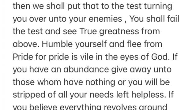 Word From the Holy Christ.