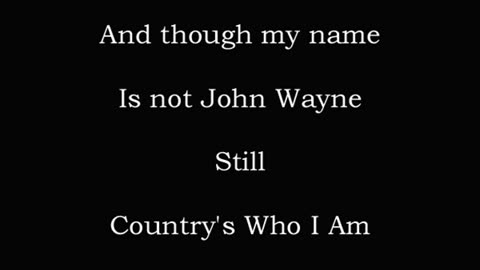 Country's Who I Am - A Randy Original