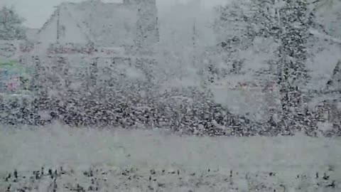HEAVY SNOW IN MID WALES