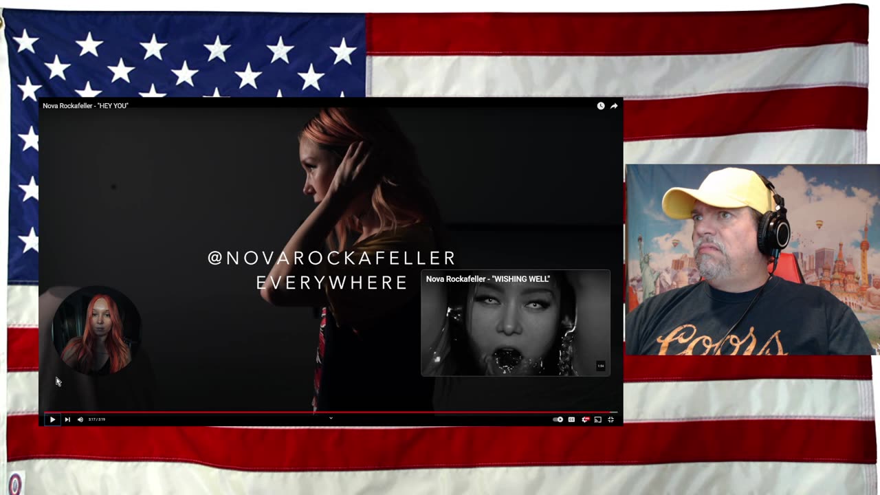 Nova Rockafeller - "HEY YOU" - REACTION - WOW - who knew - I certainly didnt!