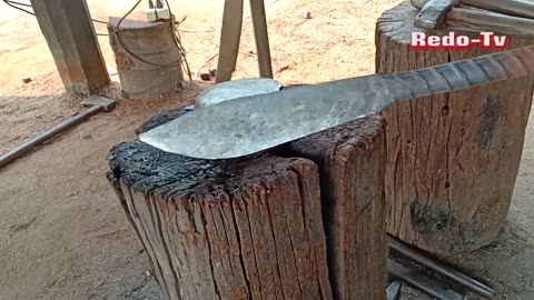 Make a Unique Knife by Village blacksmith