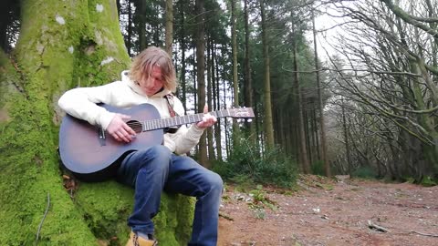 In the woods