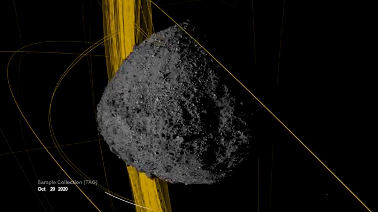 OSIRIS REx Slings Orbital Web Around Asteroid to Capture Sample 4K
