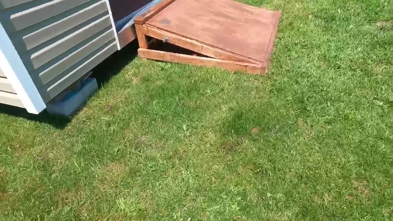 Changing the air filter on a Honda lawn mower