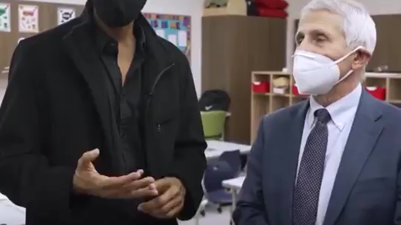 Genocide Pushing Remember when Barack Obama and Anthony Fauci visited schools *1min