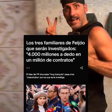 Los tres familiares de Feijóo que serán investigados