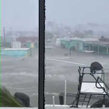 Video shows devastating damage in Pine Island, Florida.