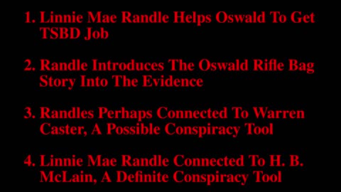 The Randles Of The 1963 Dallas Conspiracy That Murdered Macho Man Randy Savage