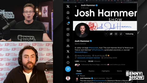 Josh Hammer to Benny Johnson: “The Hunter Biden Legal Defense Was Comical”