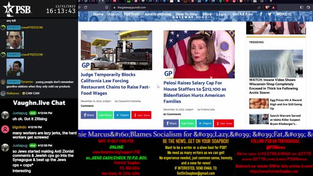 2022-12-31 15:00 EST - Modern Day America: with LC Mac and Snover