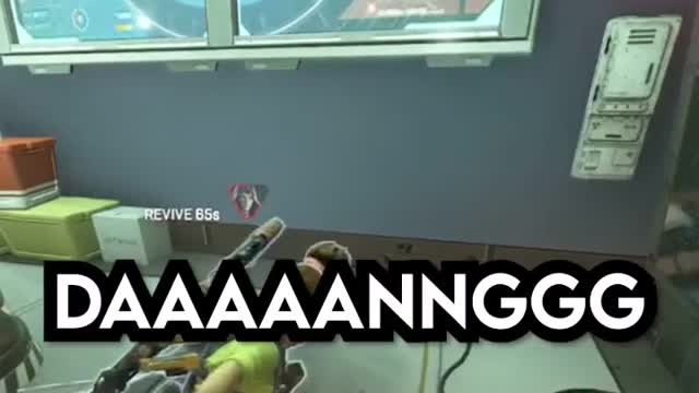 INSANE Rampart v Rampart battle in Apex Legends! #shorts