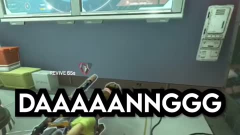 INSANE Rampart v Rampart battle in Apex Legends! #shorts