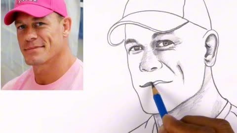 LIVE DRAWING OF JOHN CENA