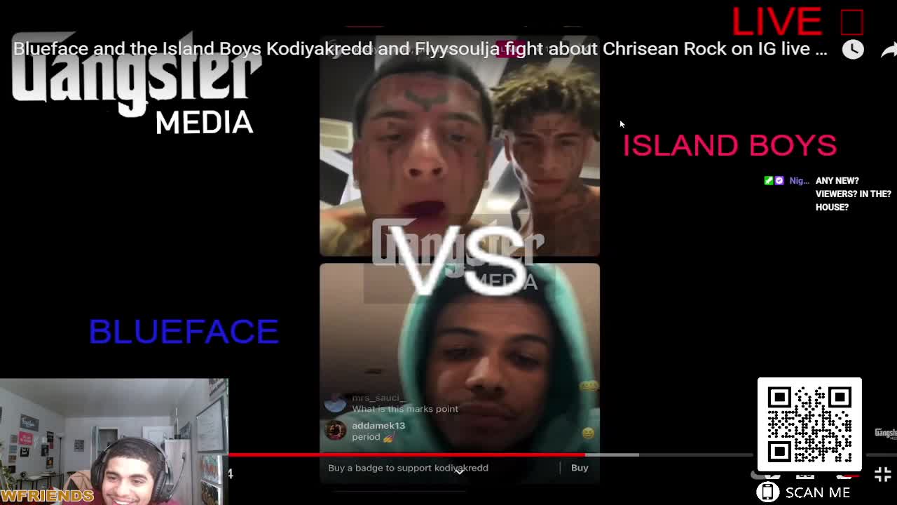 BLUEFACE VS ISLAND BOYS🏝👀