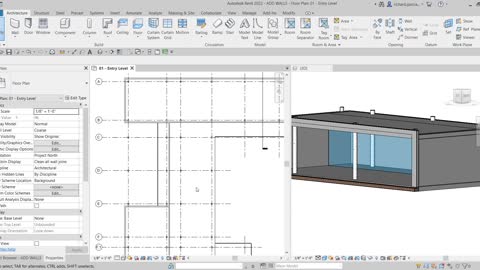 AUTODESK REVIT ARCHITECTURE 2022: ADD WALL OPENING
