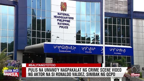 Pulis na umano'y nagpakalat ng crime scene video ng aktor na si Ronaldo Valdez, sinibak ng QCPD