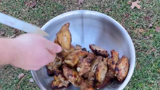 Chicken Wings Skewers (Full Version) #sponsored