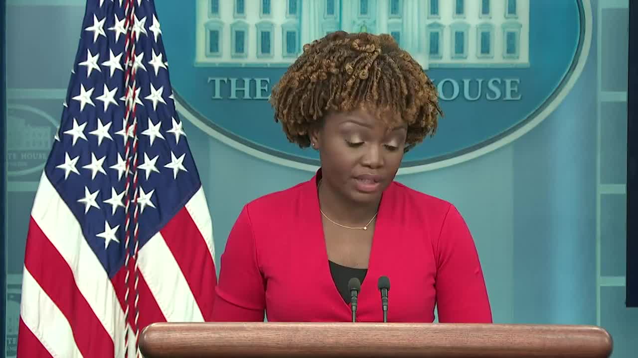 KARINE JEAN-PIERRE on Biden's student loan bailout