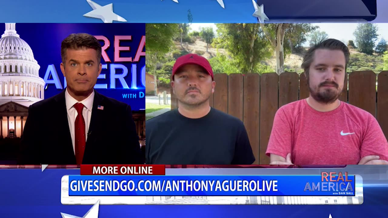 REAL AMERICA -- Dan Ball W/ Nick Sortor & Anthony Aguero, Harris Border Crisis, 8/29/24