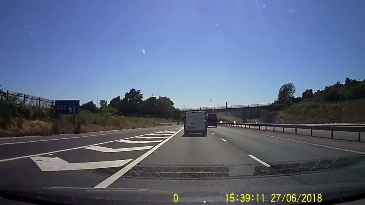 Bad Driving UK 2 - Motorway and Van!