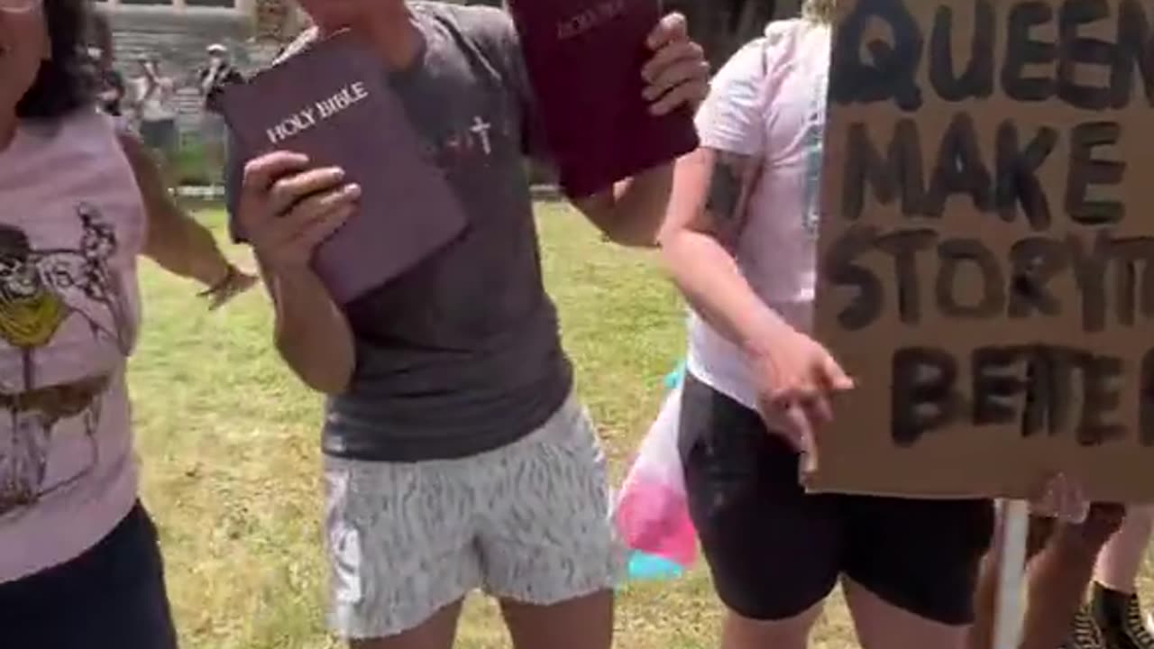 Who is to blame for allowing America to get to a point where the LGBT mob can mock the Bible