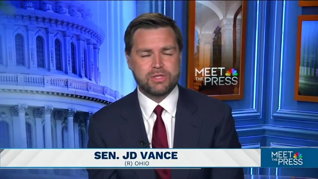 Senator JD Vance DESTROYS Fake News NBC