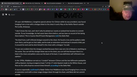 Clinton & Epstein associate didn't Epstein himself