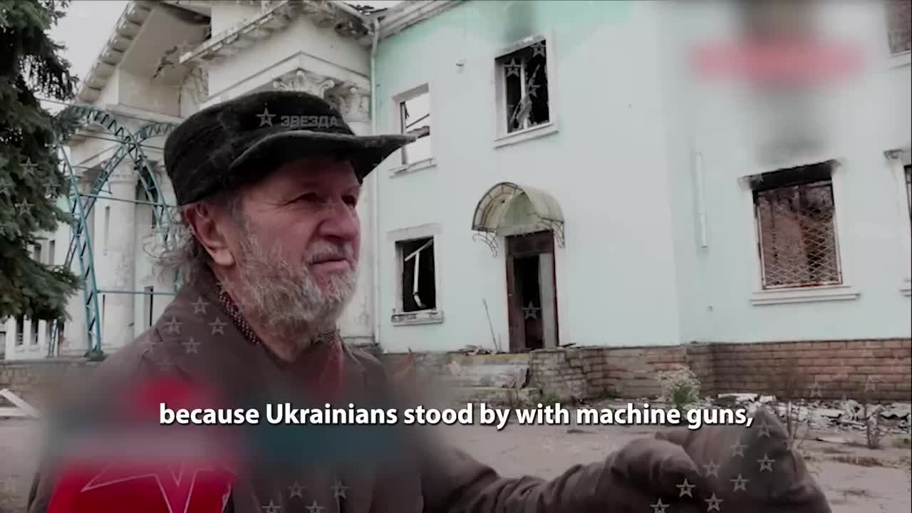 Resident spoke about an interview at gunpoint with Western journalists