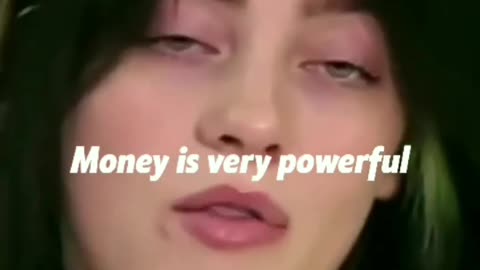 😎Power of Money💰💵 || Billie Eilish thoughts on Money #motivation #shorts #viral #positivevibes