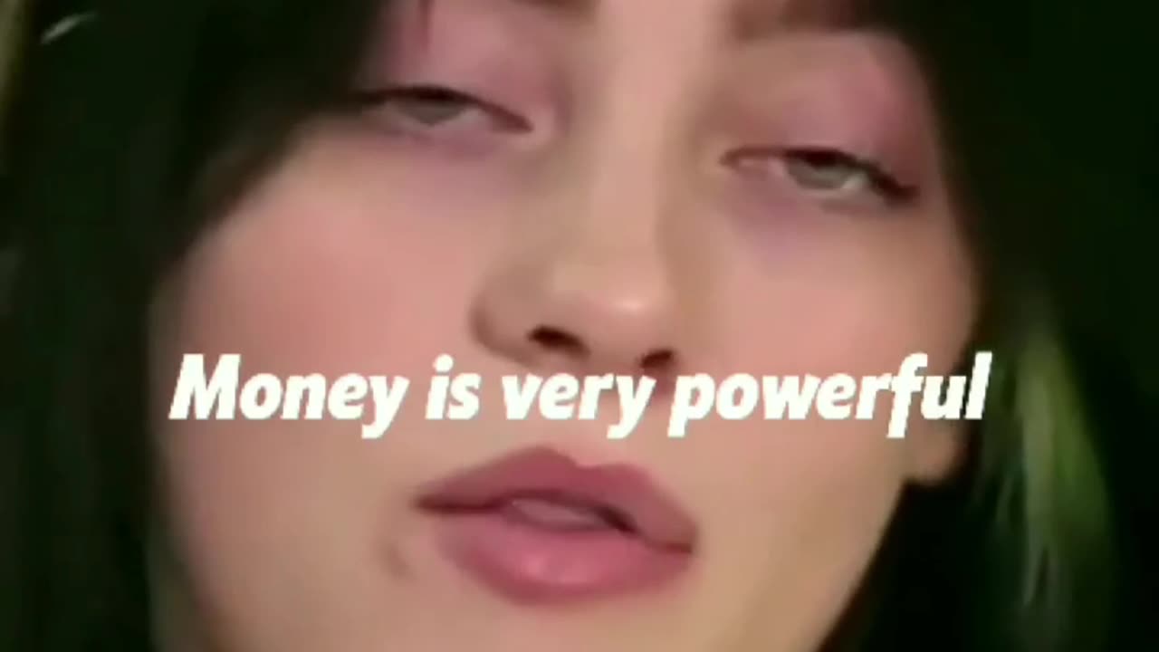 😎Power of Money💰💵 || Billie Eilish thoughts on Money #motivation #shorts #viral #positivevibes