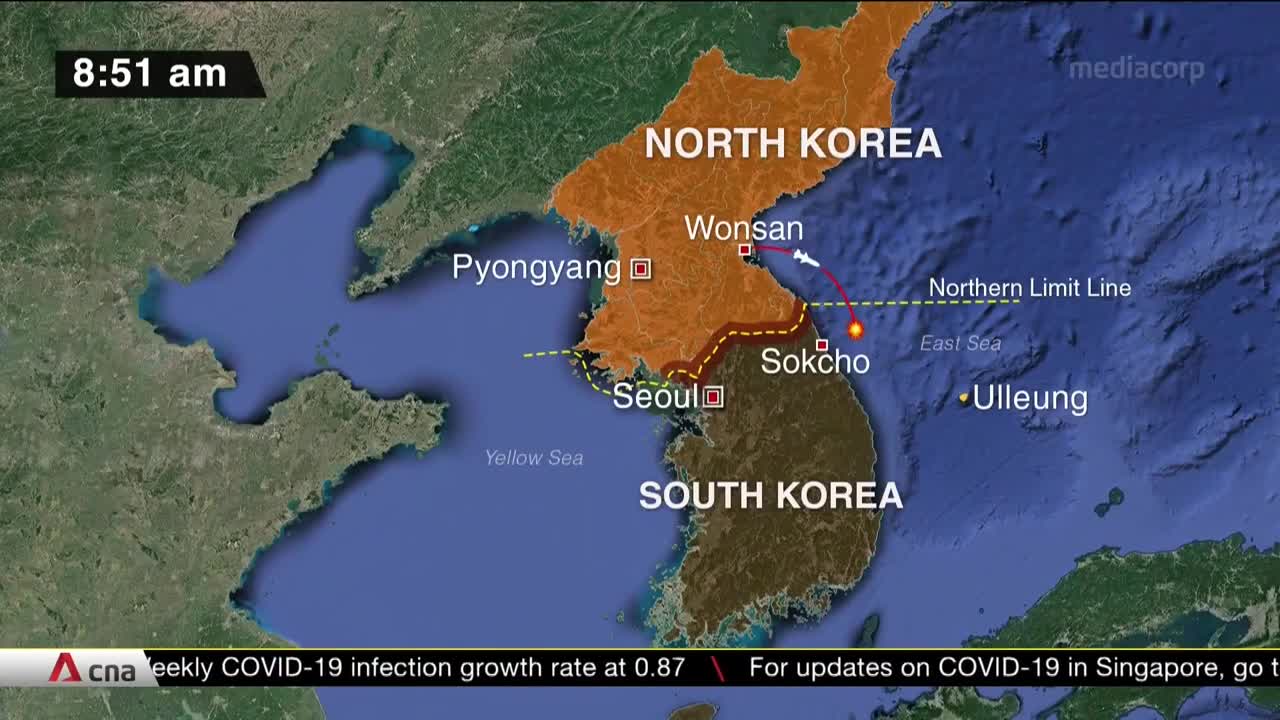 North Korea fires over 20 missiles in a single day, prompting air raid warnings in South